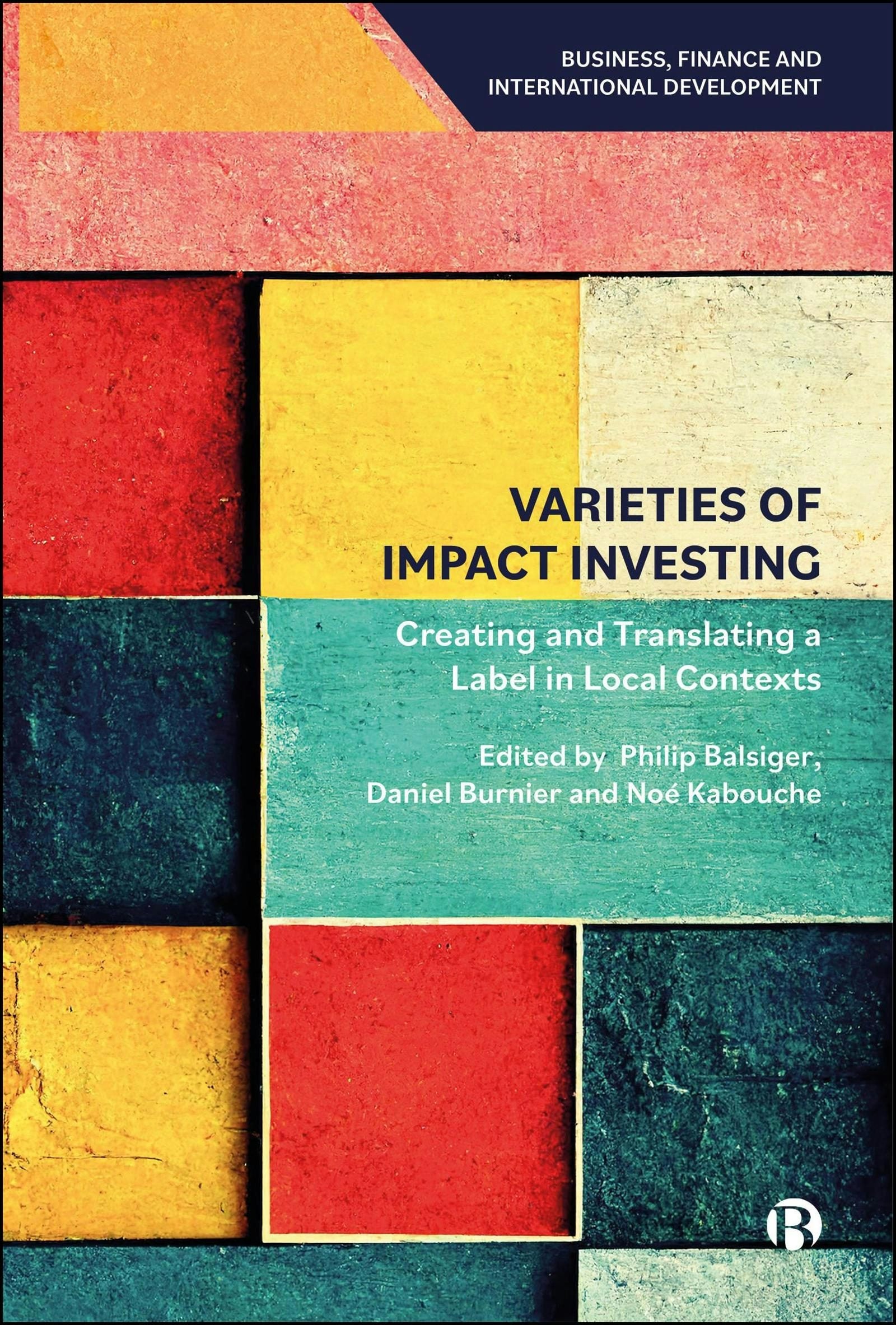 Book cover image for Varieties of Impact Investing ISBN: 9781529252569